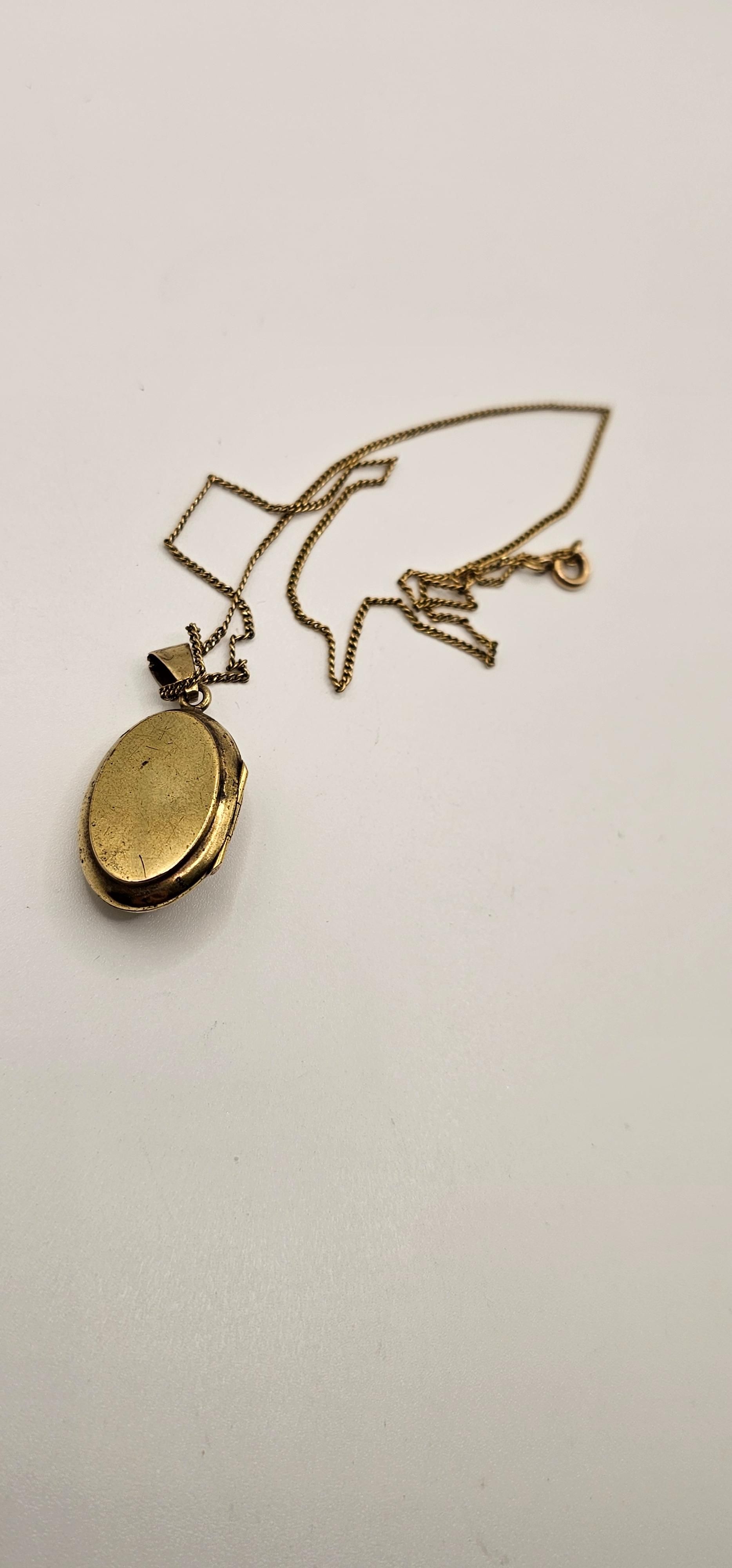 Antique Victorian 22K Gold Seed Pearl Hair Locket Photo