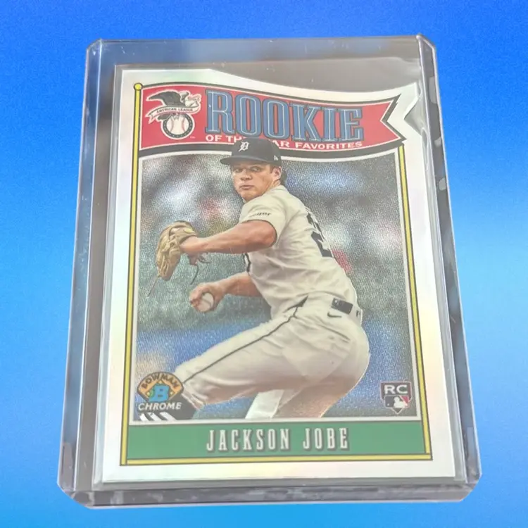 2025 Bowman Chrome #ROY-3 Jackson Jobe Rookie of the Year favorites
