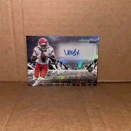 2024 Topps Midnight Xavier Worthy Rookie Horizon Auto RC