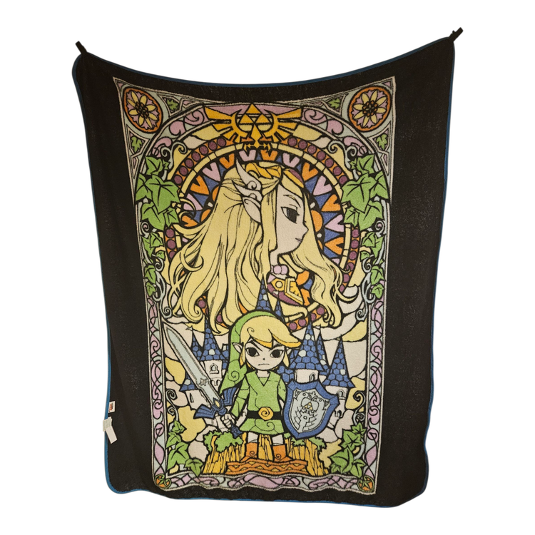 The Legend Of Zelda The Wind Waker Plush Blanket Comfy Soft Throw  60" x 50"