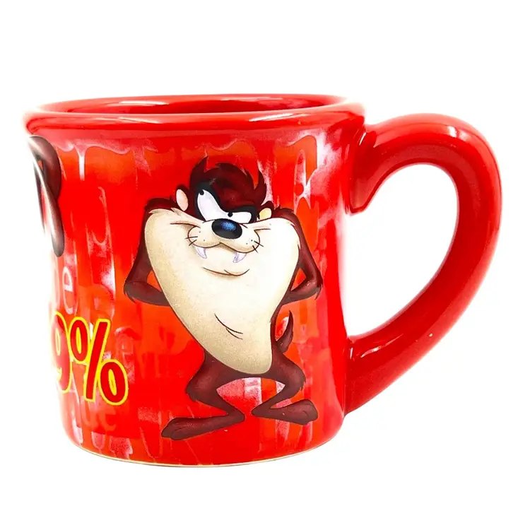 TAZ COFFEE MUG 
Vintage LOONEY TUNES 
Tasmanian Devil 
2002 TM & (c)Warner Brothers