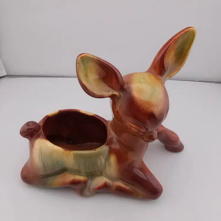 Midcentury Royal Haeger deer planter