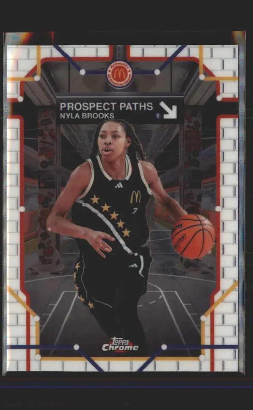 2025 Topps Chrome McDonald's #PP16 Nyla Brooks Prospect Paths - (140) -