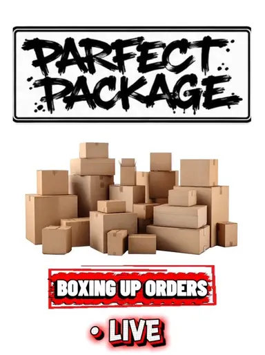 BOXING UP ORDERS LIVE