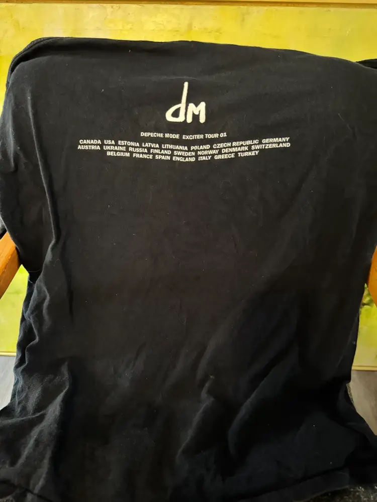 Depeche Mode Exciter 2001 Tour Shirt