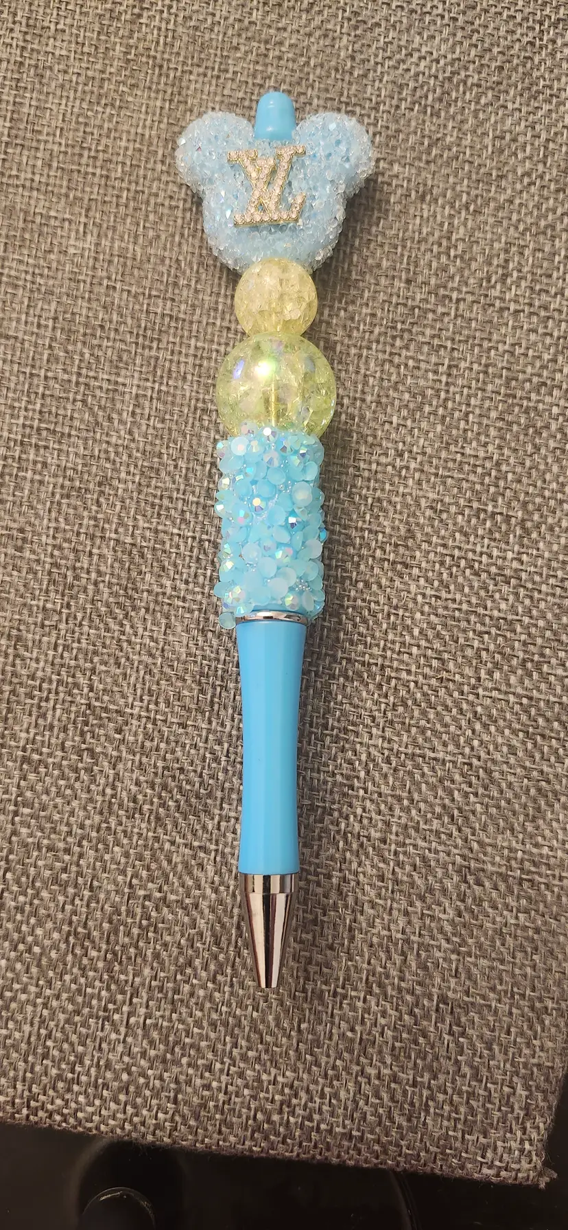 Handmade beaded pen. "XL"
