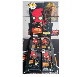 #01 - Marvel Studios The Infinity Saga Funko Pop! Trading Cards Box (Upper Deck 2023) 24 Packs per Box, 8 Cards per Pack.