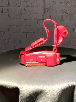 #01 Hot Pink Minibrand Pouch Bag