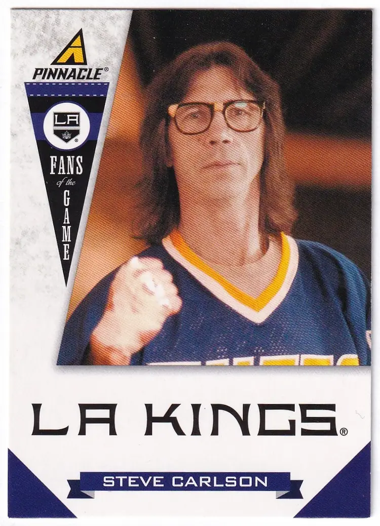 2011-12 Pinnacle Fans of the Game #5 Steve Carlson Los Angeles Kings Hockey Card