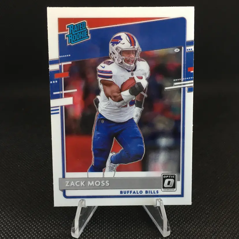 Zack Moss 2020 Donruss Optic Rated Rookie (RC) #180 - Buffalo Bills