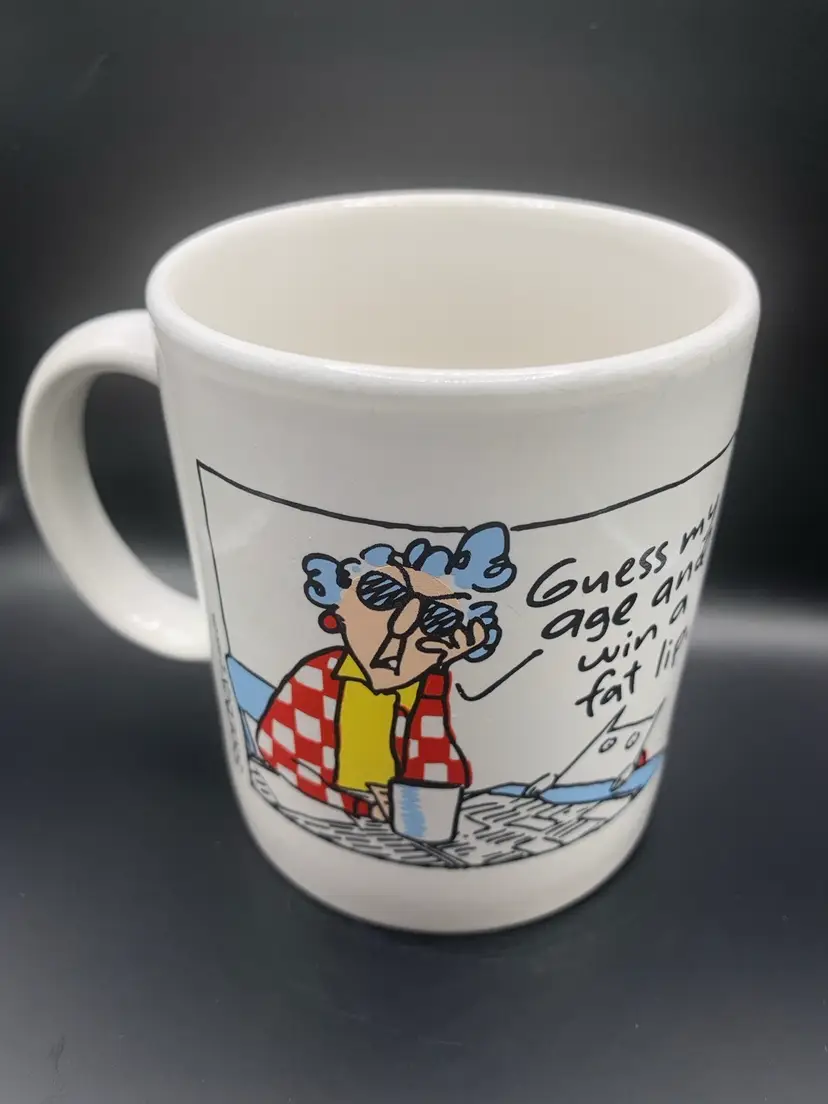 Maxine Shoebox Coffee Mug, 3 3/4β x 4 7/8βx 3 1/4β