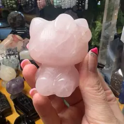 Rose Quartz Hello Kitty