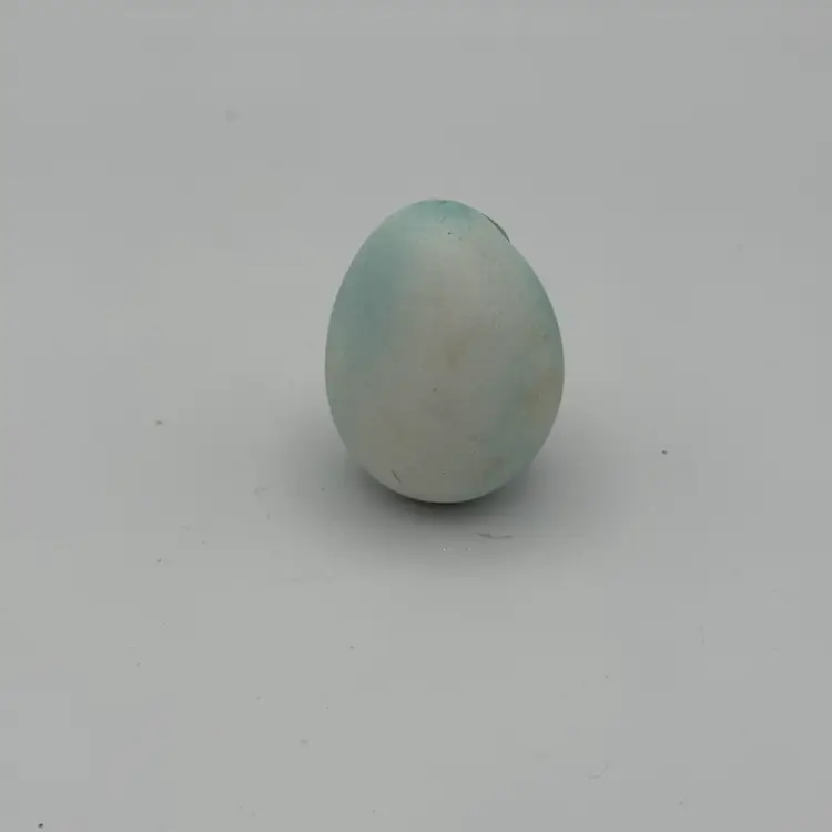 Ceramic Easter Egg With Bunny Rabbit