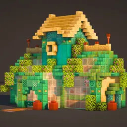 Minecraft Oxidized Copper Greenhouse (FULL INTERIOR)