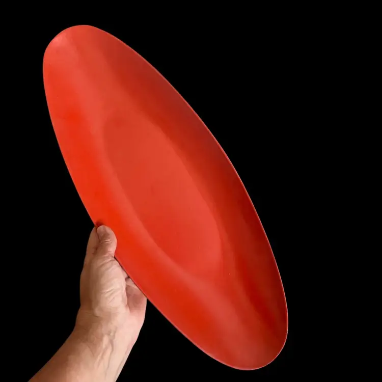 Bolta General Tire - MCM- Serving Tray – Atomic Orange 18” x 7”