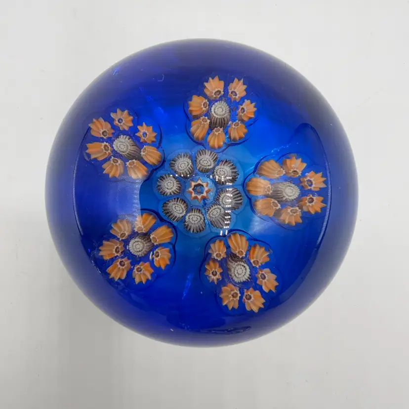 Perthshire Scottish PP 10 Millifiori Paperweight 1970’s