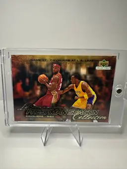 2003 UD Upper Deck LeBRON JAMES/ KOBE BRYANT Freshman Season #39 LeBron Rookie.