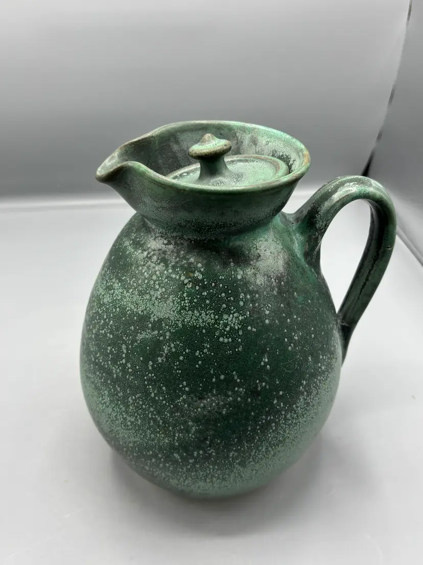 Vintage Vernon Owens Jug town pottery pitcher