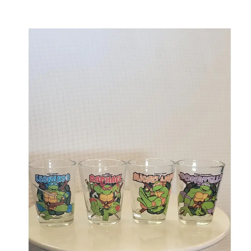 Teenage Mutant Ninga Turtles Shot Glasses
