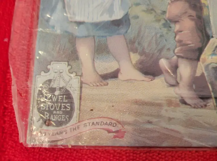 Jewel Stoves and Ranges The Old Oaken Bucket Tin Metal Sign 9x6 Inches New