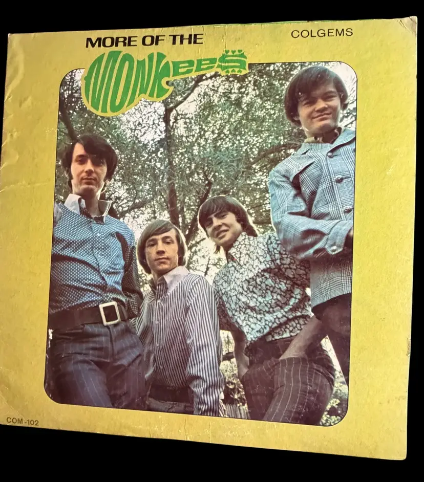 Vintage Record Vinyl - Monkees Album “More Of The Monkees” 1967 - See Condition Below