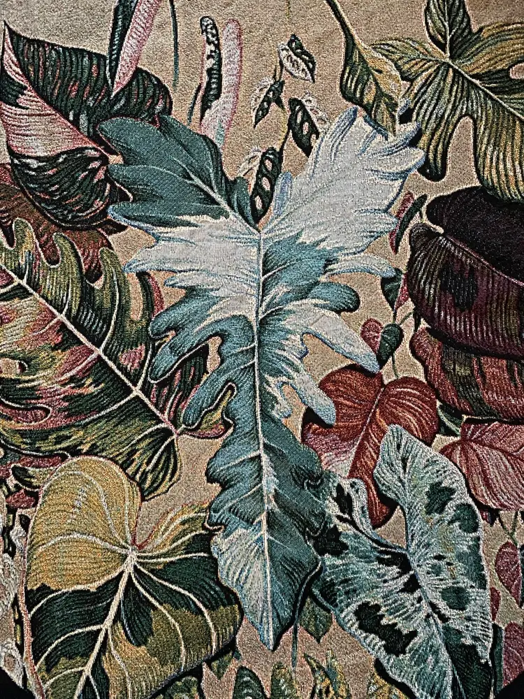 Philodendron Dreams Woven Tapestry