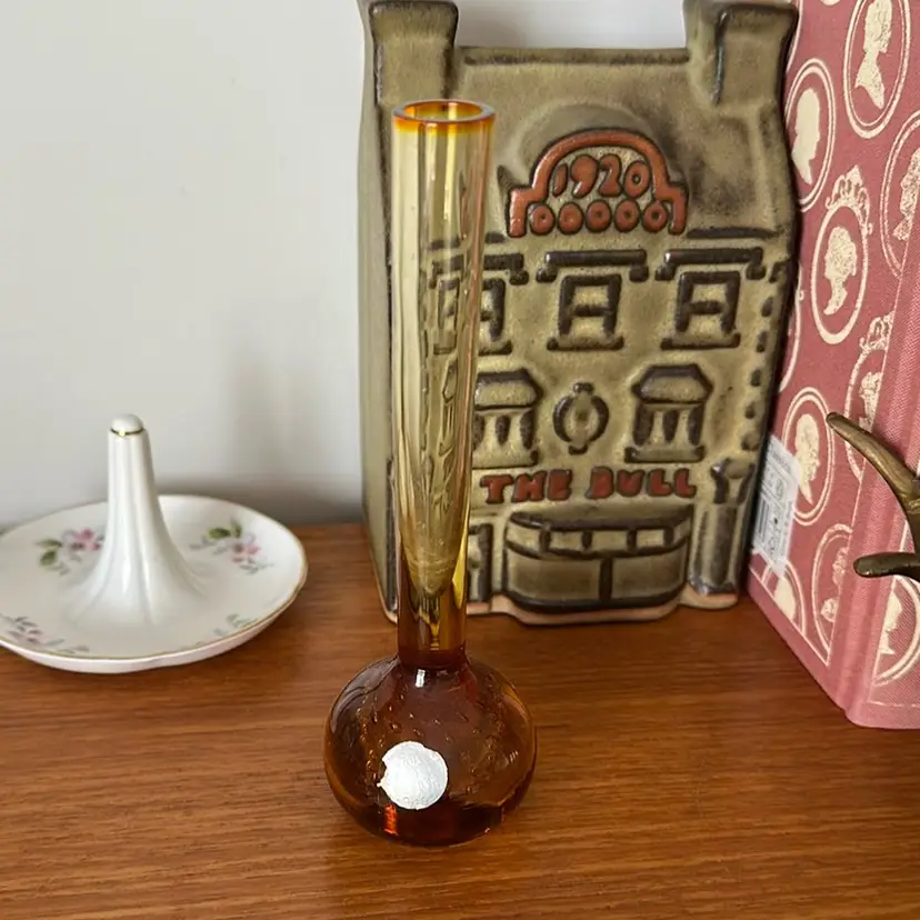 Vintage Made In Sweden Bubble Vase