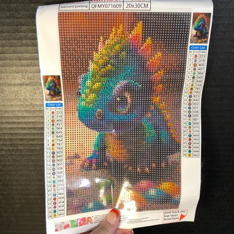 Colorful Dragon Diamond Art Kit