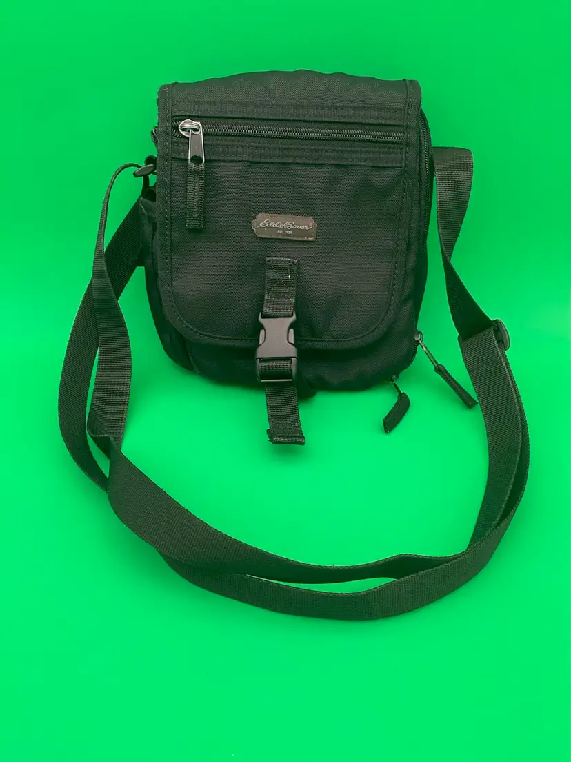 Eddie Bauer Black Travel or Hiking Crossbody