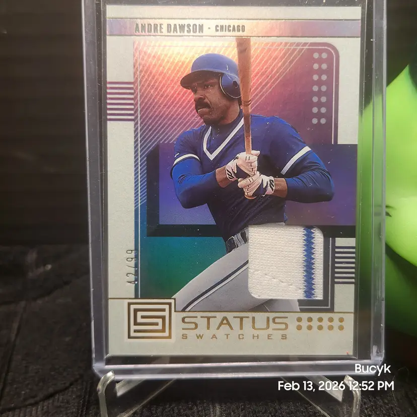 2023 Panini Chronicles Swatches - Andre Dawson Chicago Cubs 42/99