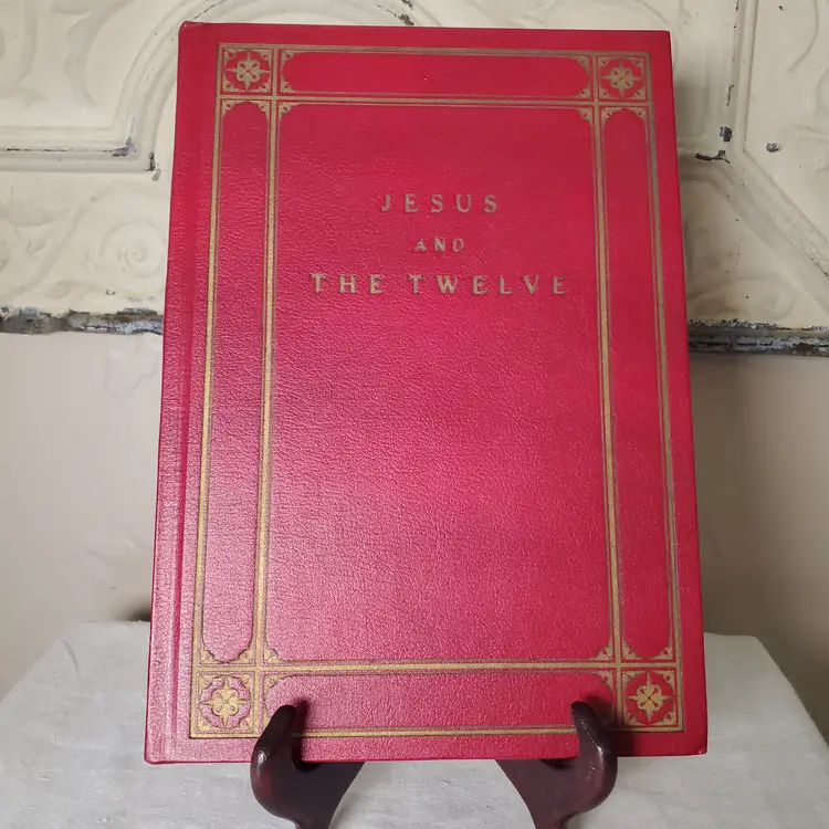 1960 Jesus and the Apostles Hardcover Book