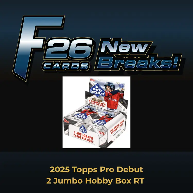 F26-006: 2025 Topps Pro Debut 2 Hobby Box RT