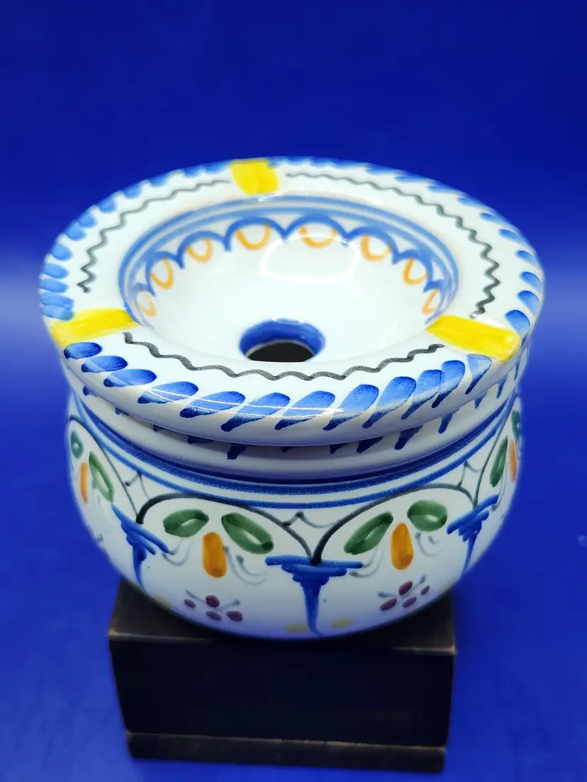 Spanish Ceramic Ashtray  Signed