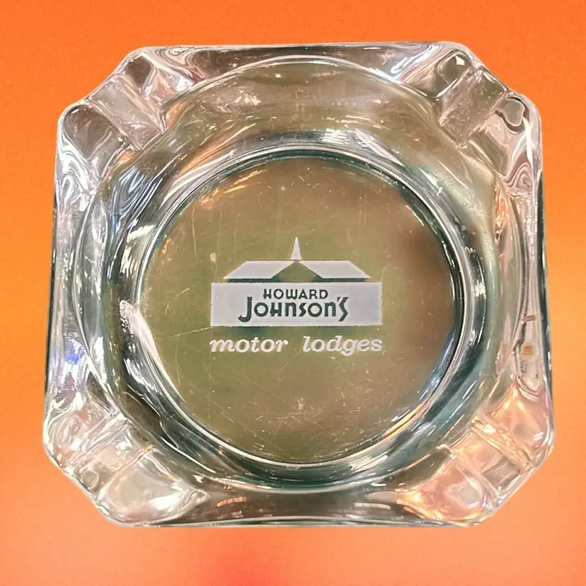Vintage Howard Johnson’s Motor Lodge Ashtray