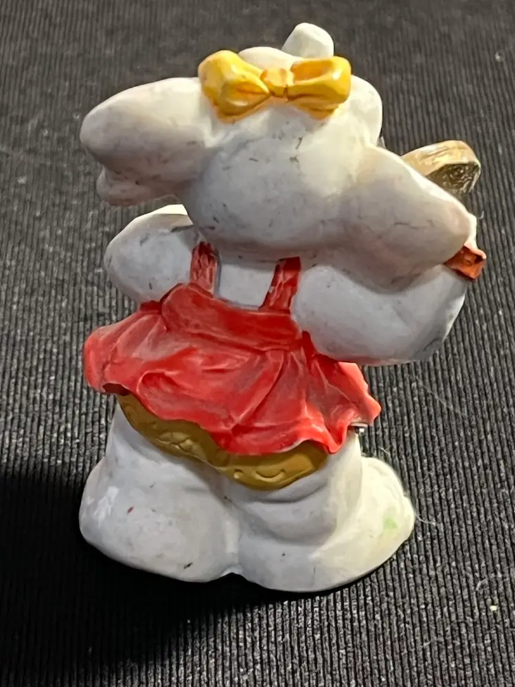 Vintage 1994 Signed J.C. Miniature Anthropomorphic Musical Elephant 🐘