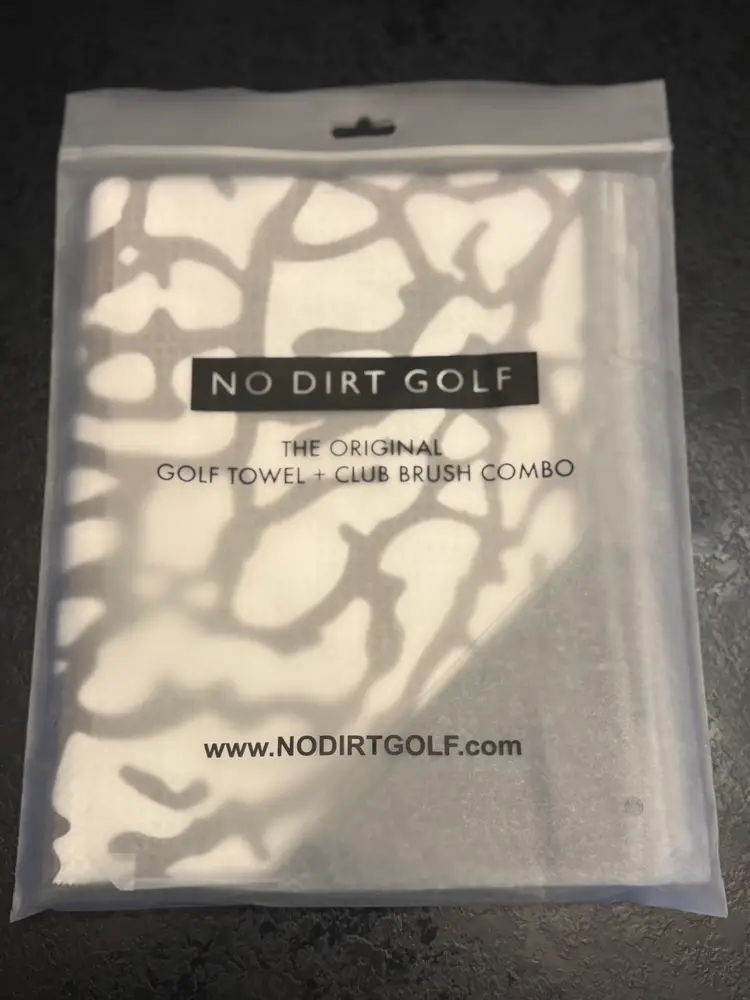 No Dirt Golf Towel