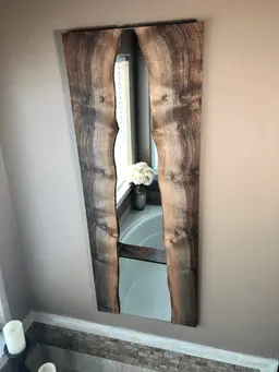 Blacktail Studio Live Edge Mirror