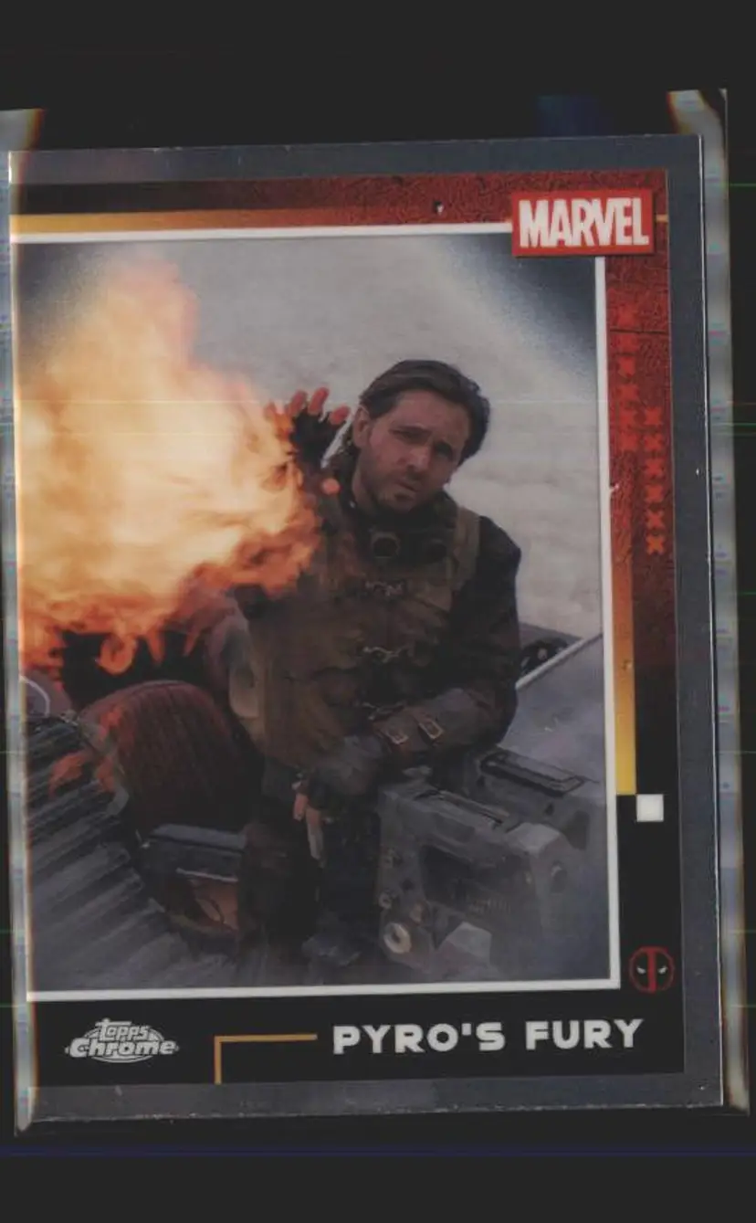 Pyro's Fury 2025 Topps Chrome Marvel Deadpool #68 - (140) -