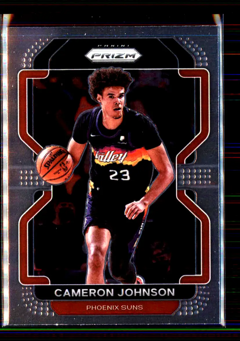 Cameron Johnson 2021-22 Panini Prizm #186 - Phoenix Suns - (136-104)