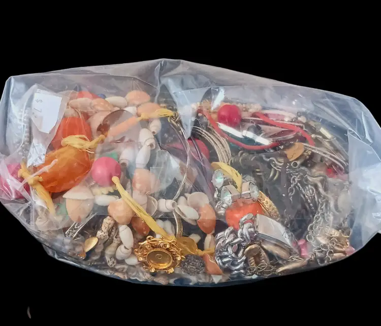 3 Lb Repurpose Repair Redesign Junk Jewelry Lot New Modern Vintage Mix