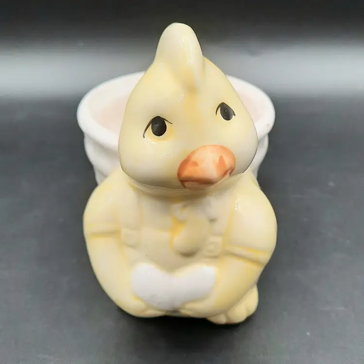 Vintage Small Duck Planter Pot