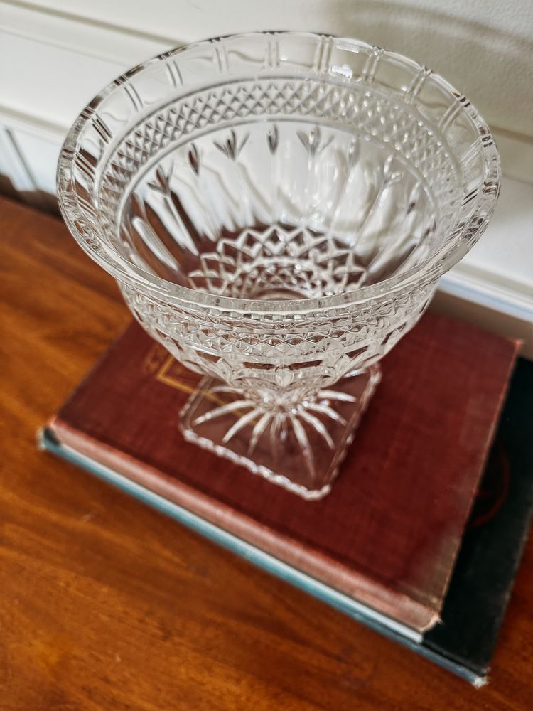 Irish Godinger Shannon Lead Crystal Compote