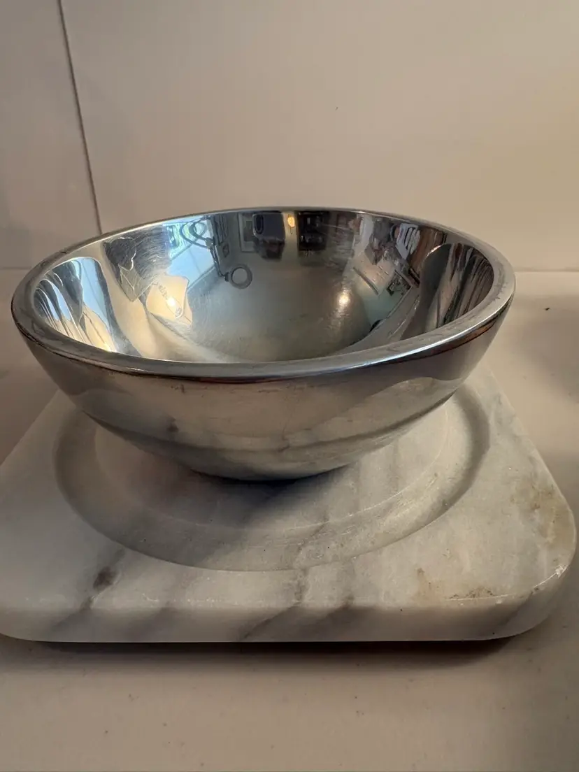 Nambe Round Bowl 787  Santa Fe Collection