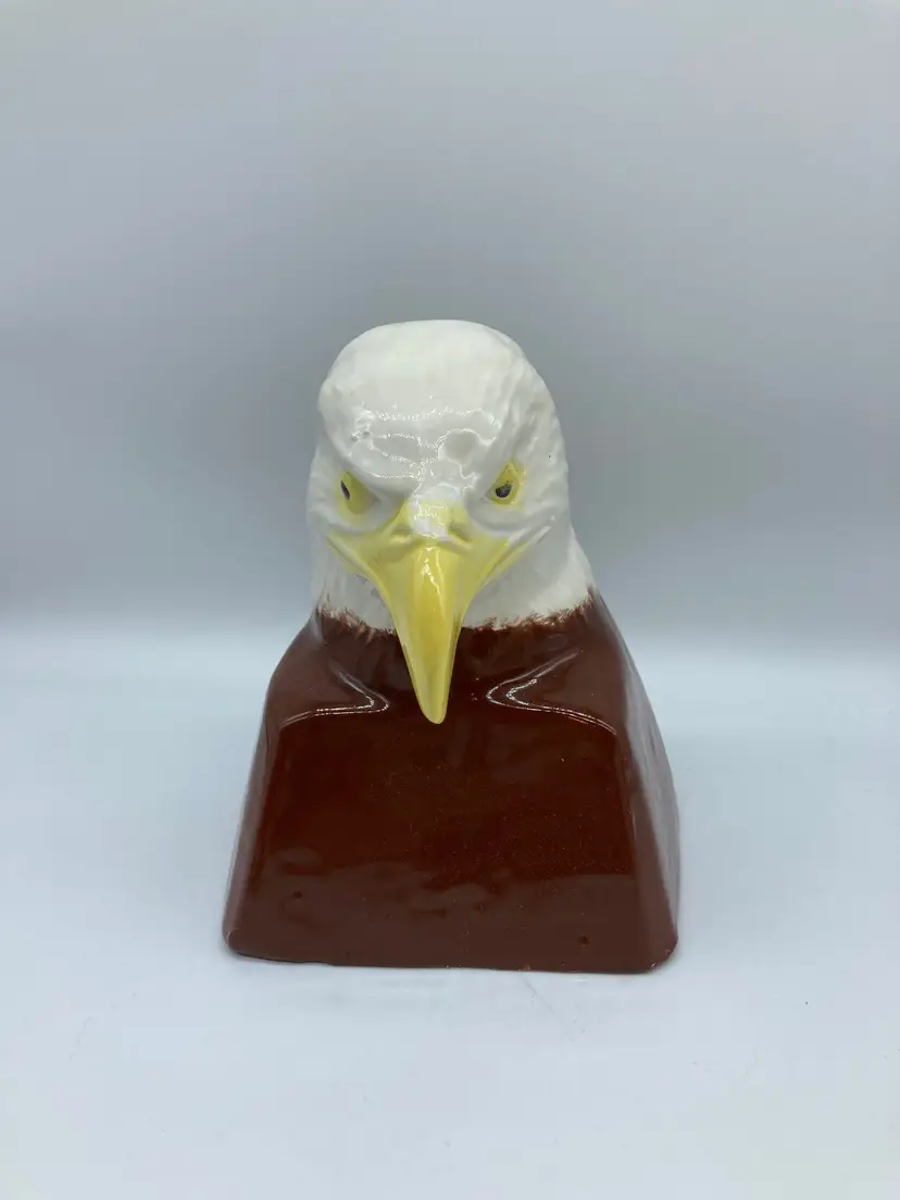 Sam the Eagle Ceramic Bust, Signed by Lett