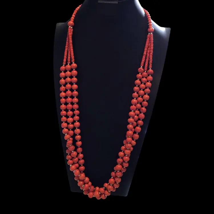 Tibetan Coral Necklace