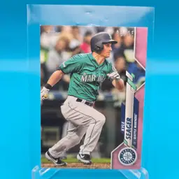 Kyle Seager 2020 Topps Mini Pink Parallel 09/25 Seattle Mariners