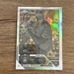 Hunter Greene
2023 Topps Chrome Negative Refractor 
Cincinnati Reds 