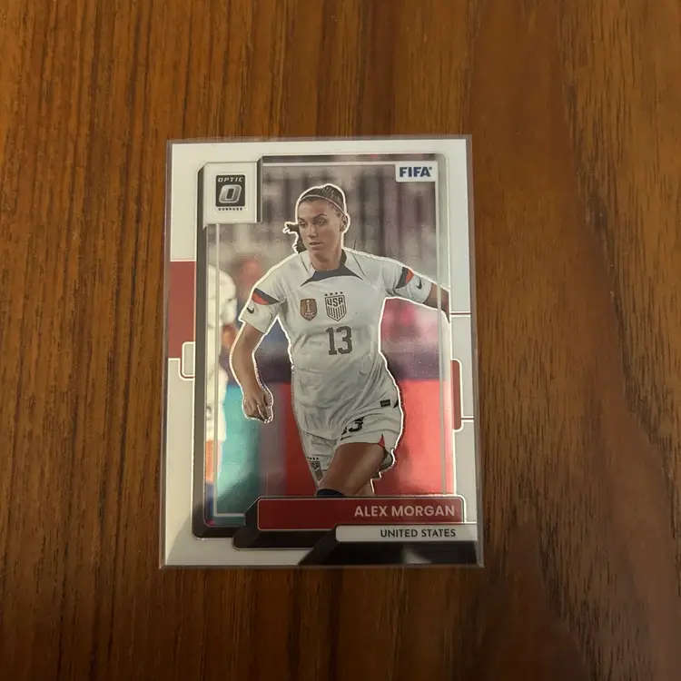 22/23 donruss optic base card - alex morgan uswnt
