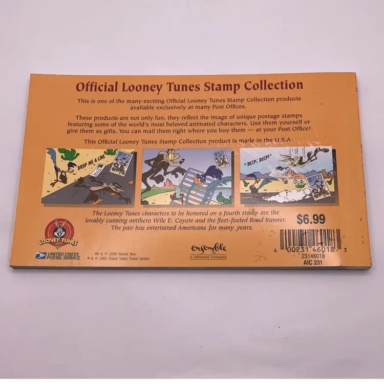 PP3 USPS Looney Tunes Postcard Booklet 3 Designs