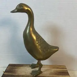 Solid Brass Duck figurine